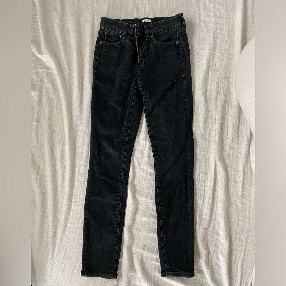J Crew Black Jeans
